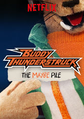 Netflix: Buddy Thunderstruck: The Maybe Pile | <strong>Opis Netflix</strong><br> Mistrz kierownicy, pies Buddy, wraz ze swoim najlepszym kumplem, mechanikiem Darnellem, wypróbowujÄ… pomysÅ‚y z torby „moÅ¼e” i przeÅ¼ywajÄ… zwariowane przygody. | Oglądaj film dla dzieci na Netflix.com