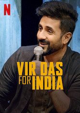 Kliknij by uszyskać więcej informacji | Netflix: Vir Das: For India | Od ksiÄ…g Wedy przez Vasco da GamÄ™ po bezsensowne fabuÅ‚y bollywoodzkich filmów — komik Vir Das prezentuje historiÄ™ Indii ze swojej niepowtarzalnej perspektywy.
