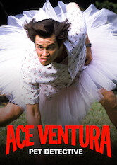 Kliknij by uzyskać więcej informacji | Netflix: Ace Ventura: Pet Detective / Ace Ventura: Psi detektyw | Niezbyt rozgarniÄ™ty prywatny detektyw Ace Ventura otrzymuje zadanie odnalezienia ÅšnieÅ¼ynka â€” uprowadzonej maskotki klubu Miami Dolphins.