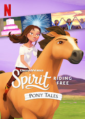 Netflix: Spirit Riding Free: Pony Tales | <strong>Opis Netflix</strong><br> Poczuj radoÅ›Ä‡ i zew przygody znane z serialu „Mustang: Duch wolnoÅ›ci” dziÄ™ki tej mieszance muzycznych klipów i krótkich odcinków z Lucky i jej przyjacióÅ‚mi! | Oglądaj serial dla dzieci na Netflix.com