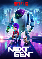 Netflix: Next Gen | <strong>Opis Netflix</strong><br> Samotna Mai przez przypadek budzi tajnego robota i nawiÄ…zuje z nim wyjÄ…tkowÄ… wiÄ™Åº. Wspólnie nowi znajomi stajÄ… do walki z Å‚obuzami i udaremniajÄ… nikczemny plan. | Oglądaj film dla dzieci na Netflix.com