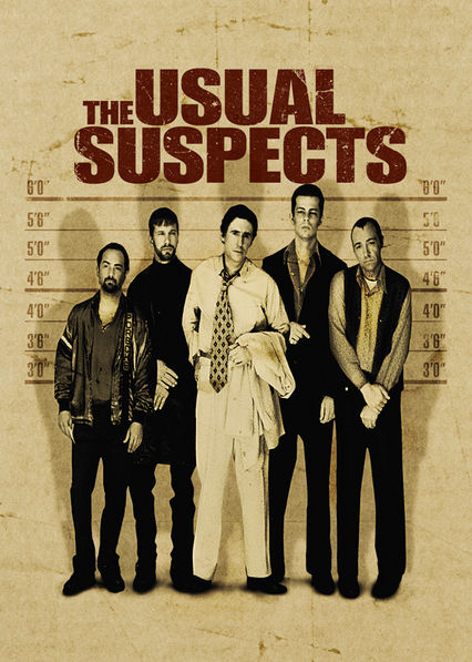 Netflix: The Usual Suspects | <strong>Opis Netflix</strong><br> PiÄ™ciu oszustów, którzy przypadkowo poznajÄ… siÄ™ podczas policyjnego okazania, decyduje siÄ™ wspólnie dokonaÄ‡ napadu rabunkowego. | Oglądaj film na Netflix.com