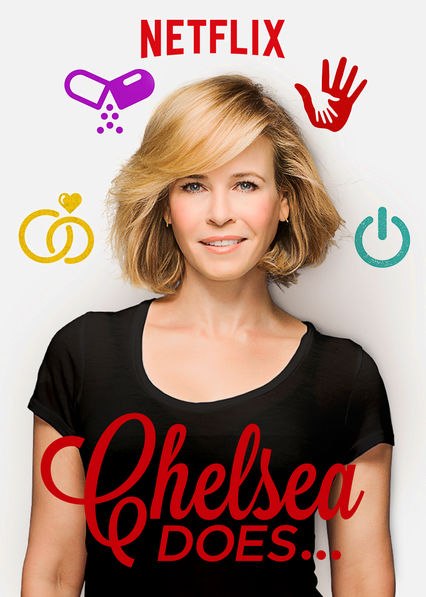 Netflix: Chelsea Does | <strong>Opis Netflix</strong><br> Seria prowokacyjnych dokumentów, w których komiczka Chelsea Handler obnaÅ¼a osobiste i kulturowe uprzedzenia wokóÅ‚ czterech fascynujÄ…cych jÄ… tematów. | Oglądaj serial na Netflix.com