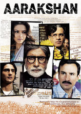 Netflix: Aarakshan | <strong>Opis Netflix</strong><br> The decision by India's supreme court to establish caste-based reservations for jobs in education causes conflict between a teacher and his mentor. | Oglądaj film na Netflix.com