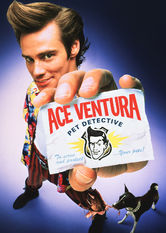 Kliknij by uszyskać więcej informacji | Netflix: Ace Ventura: Psi detektyw | Niezbyt rozgarniÄ™ty prywatny detektyw Ace Ventura otrzymuje zadanie odnalezienia ÅšnieÅ¼ynka — uprowadzonej maskotki klubu Miami Dolphins.