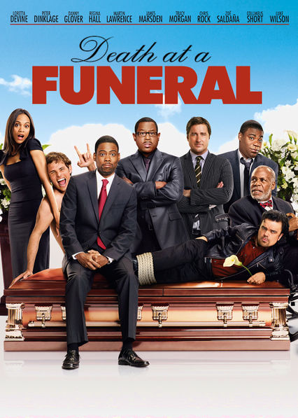 Netflix: Death at a Funeral | <strong>Opis Netflix</strong><br> Gdy umiera ojciec rodziny z Los Angeles, organizacją pogrzebu zajmuje się najstarszy syn. Uczestnicy wydarzenia zadbają o jego niekonwencjonalny przebieg. | Oglądaj film na Netflix.com