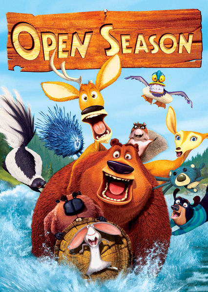 Netflix: Open Season | <strong>Opis Netflix</strong><br> Udomowiony niedźwiedź grizzly uwalnia ze szponów myśliwego jelonka, wraz z którym zostaje zesłany w leśne ostępy. Miś nie potrafi jednak żyć na wolności. | Oglądaj film dla dzieci na Netflix.com
