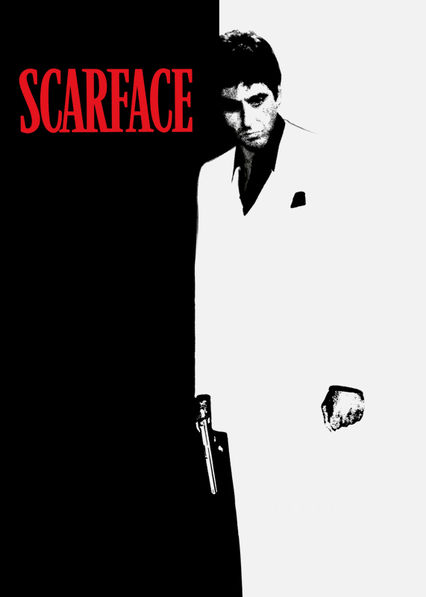 Netflix: Scarface | <strong>Opis Netflix</strong><br> Al Pacino w roli kubańskiego emigranta, Tony’ego Montany, który przybywa na Florydę i zaczyna pracować dla mafii narkotykowej. Wkrótce popełnia jednak niewybaczalny błąd. | Oglądaj film na Netflix.com