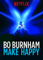 Netflix: Bo Burnham: Make Happy | <strong>Opis Netflix</strong><br> Bo Burnham w stand-upie, który Å‚Ä…czy ze sobÄ… typowy dla niego, samokrytyczny humor i oryginalnÄ… muzykÄ™. | Oglądaj film na Netflix.com