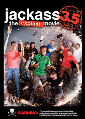 Netflix: Jackass 3.5: The Explicit Movie | <strong>Opis Netflix</strong><br> Komiczny dokument o wyczynach chłopaków z ekipy Jackass, którzy nieustraszenie testują granice wytrzymałości ludzkiego ciała i dobrego smaku. | Oglądaj film na Netflix.com