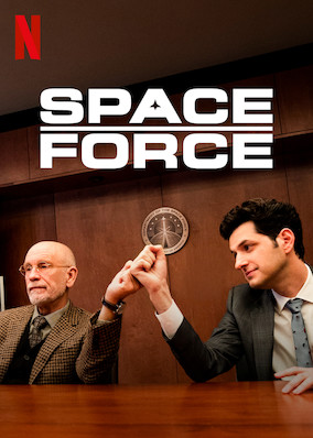 Netflix: Space Force | <strong>Opis Netflix</strong><br> Czterogwiazdkowy generał niechętnie zgadza się na współpracę z ekscentrycznym naukowcem. Razem mają zbudować nową formację armii USA — Siły Kosmiczne. | Oglądaj serial na Netflix.com