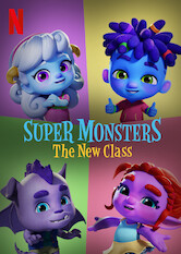 Kliknij by uszyskać więcej informacji | Netflix: Dzieciaki straszaki: Nowa klasa / Super Monsters: The New Class | Do Mrocznego Lasu przybywa kolejny rocznik przedszkolaków. Potwory podnoszą swoje supermoce do kolejnego poziomu, którym jest Fioletowy Pokój.