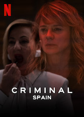 Kliknij by uszyskać więcej informacji | Netflix: Criminal: Hiszpania | W gÄ™stej atmosferze sali przesÅ‚uchaÅ„ detektywi iÂ podejrzani prowadzÄ… zeÂ sobÄ… grÄ™ psychologicznÄ…, aÂ zaÂ poszukiwanie odpowiedzi czasem trzeba zapÅ‚aciÄ‡ wysokÄ… cenÄ™.