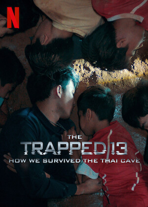 Netflix: The Trapped 13: How We Survived The Thai Cave | <strong>Opis Netflix</strong><br> W tym poruszającym dokumencie zawodnicy tajskiej młodzieżowej drużyny piłkarskiej opowiadają o tym, jak w 2018 r. utknęli w jaskini Tham Luang i przeżyli. | Oglądaj film na Netflix.com
