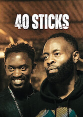 Kliknij by uszyskać więcej informacji | Netflix: 40 Sticks | When their prison bus crashes in a forest on a rainy night, a group of criminals finds themselves battling wild animals and a mysterious killer.