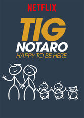 Kliknij by uszyskać więcej informacji | Netflix: Tig Notaro Happy To Be Here | Komiczka Tig Notaro odsłania przed widownią swój talent do rozśmieszania i daje pokaz stand-upu pełen zabawnych anegdot i opowieści o rodzicielstwie.