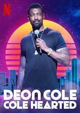 Kliknij by uszyskać więcej informacji | Netflix: Deon Cole: Cole Hearted | Deon Cole twierdzi, Å¼e Å¼arty sÄ… jedynÄ… czystÄ… formÄ… ekspresji, dlatego wychodzi na&nbsp;scenÄ™, by&nbsp;bawiÄ‡ widowniÄ™, miÄ™dzy innymi wyjaÅ›niajÄ…c, kiedy moÅ¼na dziÄ™kowaÄ‡ Jezusowi.