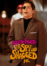 Kliknij by uszyskać więcej informacji | Netflix: Austin Powers 2 - Szpieg, który nie umiera nigdy | Diaboliczny geniusz, doktor Zło, cofa się w czasie, żeby ukraść „ikrę” superszpiega Austina Powersa. W związku z tym Austin też musi wrócić do swingujących lat 60.