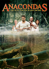 Kliknij by uzyskać więcej informacji | Netflix: Anacondas: The Hunt for the Blood Orchid / Anakondy: Polowanie na Krwawą Orchideę | Zespół naukowców zamierza odnaleźć rzadki gatunek orchidei, lecz nie wie, że kwiat jest chroniony przez śmiercionośne anakondy czerpiące siłę z tej tajemniczej rośliny.