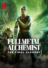 Kliknij by uszyskać więcej informacji | Netflix: Fullmetal Alchemist: The Final Alchemy | Długa, kręta droga braci Elriców dobiega końca w niesamowitym finale, w którym muszą zmierzyć się z zagrażającym całemu krajowi niebezpieczeństwem nie z tego świata.