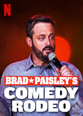 Kliknij by uszyskać więcej informacji | Netflix: Brad Paisley's Comedy Rodeo | Gwiazda muzyki country, Brad Paisley, organizuje wieczór pełen śpiewu i śmiechu. Towarzyszą mu doborowi komicy, w tym Nate Bargatze, John Heffron i Sarah Tiana.