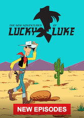 Kliknij by uszyskać więcej informacji | Netflix: Nowe przygody Lucky Luke'a | Animowany serial o Dzikim Zachodzie, w którym szlachetny kowboj Lucky Luke Å›ciga przestÄ™pców z pomocÄ… swojego super mÄ…drego konia i niezbyt rozgarniÄ™tego psiaka.