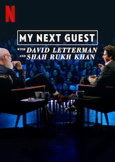 Netflix: My Next Guest with David Letterman and Shah Rukh Khan | <strong>Opis Netflix</strong><br> Dave leci do Indii, aby spotkaÄ‡ siÄ™ z „Królem Bollywoodu”, Shanem Rukhem Khanem, i przeprowadza z nim wielowÄ…tkowÄ… dyskusjÄ™ na scenie w Nowym Jorku. | Oglądaj film na Netflix.com