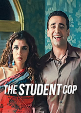 Kliknij by uszyskać więcej informacji | Netflix: The Student Cop | Sent undercover to investigate suspicious activity among a group of college students, a police officer gets more invested in his role than expected.