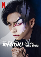 Kliknij by uszyskać więcej informacji | Netflix: Åšpiew, taniec, sztuka: Kabuki zÂ TÅmÄ… IkutÄ… | Dramat, dziedzictwo, dusza. Aktor Toma Ikuta przygotowuje siÄ™ naÂ pierwszy wystÄ™p teatru kabuki zÂ dÅ‚ugoletnim przyjacielem iÂ adeptem kabuki â€” MatsuyÄ… Onoe.