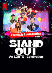 Kliknij by uszyskać więcej informacji | Netflix: Stand Out: An LGBTQ+ Celebration | Kultowi iÂ zyskujÄ…cy popularnoÅ›Ä‡ komicy LGBTQ+ dzielÄ… scenÄ™ podczas wielkiej nocy peÅ‚nej Å¼artÃ³w iÂ queerowej radoÅ›ci. Gospodarzem wydarzenia jest Billy Eichner.