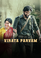 Kliknij by uszyskać więcej informacji | Netflix: Virata Parvam | Captivated by the poems of a renegade warrior on a lethal mission, a naive yet defiant young woman follows her heart into the depths of a revolution.