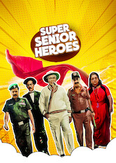 Kliknij by uszyskać więcej informacji | Netflix: Super Senior Heroes | To impress his grandson, a widower forms a pretend superhero league with his friends, but they must unexpectedly take real action when trouble arises.