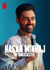 Kliknij by uszyskać więcej informacji | Netflix: Hasan Minhaj: The King's Jester | W kontynuacji nagradzanego programu komediowego „Homecoming King” Hasan Minhaj dzieli się swoimi spostrzeżeniami na temat płodności, ojcostwa i wolności słowa.