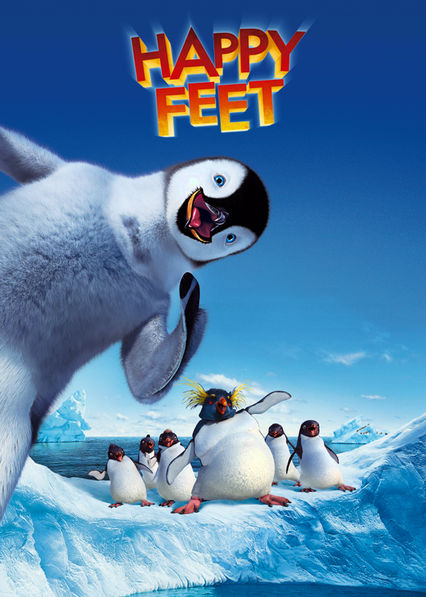 Netflix: Happy Feet | <strong>Opis Netflix</strong><br> ChoÄ‡ wiÄ™kszoÅ›ci pingwinów siÄ™ to udaje, mÅ‚ody Mambo Å›piewem nie zdobÄ™dzie partnerki. Ma za to inny niezwykÅ‚y talent — taÅ„czy jak maÅ‚o kto! | Oglądaj film dla dzieci na Netflix.com
