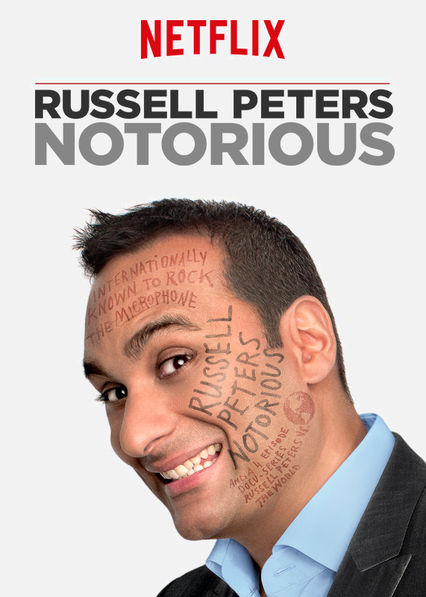 Netflix: Russell Peters: Notorious | <strong>Opis Netflix</strong><br> Åšwiatowej sÅ‚awy komik Russell Peters wÂ swoim skandalicznym wystÄ™pie wÂ Sydney nie pozostawia suchej nitki naÂ Å¼adnym etnicznym ani kulturowym stereotypie. | Oglądaj film na Netflix.com
