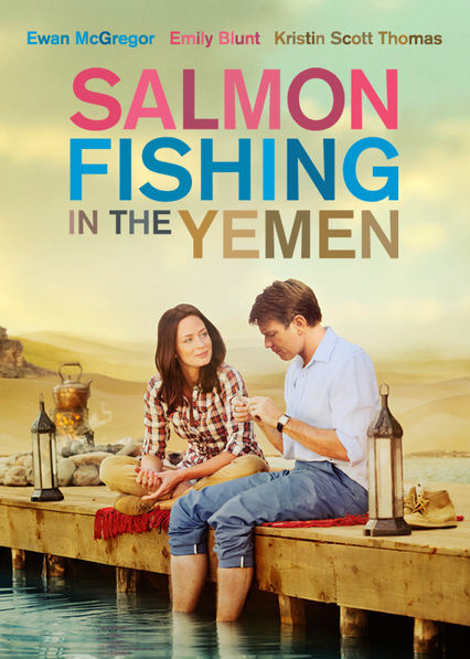 Netflix: Salmon Fishing in the Yemen | <strong>Opis Netflix</strong><br> Do realizacji swojego szalonego pomysÅ‚u poÅ‚owu Å‚ososi naÂ pustyni szejk potrzebuje pomocy dwÃ³ch BrytyjczykÃ³w â€” zamkniÄ™tego wÂ sobie urzÄ™dnika iÂ energicznej menedÅ¼erki. | Oglądaj film na Netflix.com
