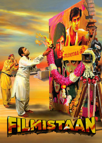 Netflix: Filmistaan | <strong>Opis Netflix</strong><br> Islamscy ekstremiÅ›ci biorÄ… hinduskiego aktora za czÅ‚onka amerykaÅ„skiej ekipy filmowej i uprowadzajÄ… go. Aktor znajduje sprzymierzeÅ„ców w lokalnych miÅ‚oÅ›nikach kina. | Oglądaj film na Netflix.com