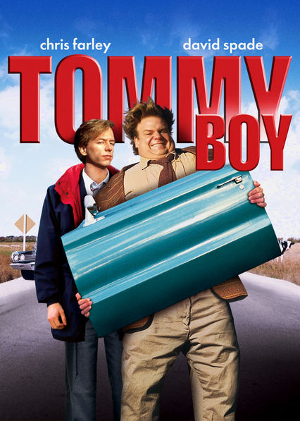 Netflix: Tommy Boy | <strong>Opis Netflix</strong><br> Imprezowicz Tommy ma wyraźny mięsień piwny, ale gdy rodzinny interes zaczyna tonąć, to jemu przyjdzie ocalić firmę przed upadkiem. | Oglądaj film na Netflix.com