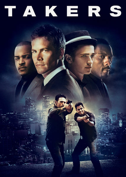 Netflix: Takers | <strong>Opis Netflix</strong><br> Grupa zÅ‚odziei okradajÄ…cych banki planuje kolejny napad, gdy dawny kumpel namawia ich na ograbienie opancerzonego bankowozu przewoÅ¼Ä…cego 20 milionów dolarów. | Oglądaj film na Netflix.com