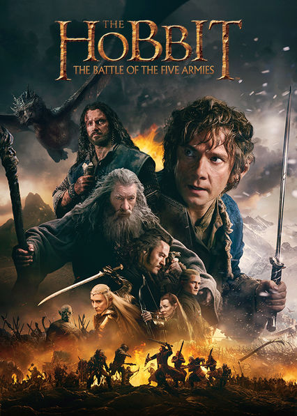 Netflix: The Hobbit: The Battle of the Five Armies | <strong>Opis Netflix</strong><br> Bilbo iÂ krasnoludy muszÄ… odeprzeÄ‡ jeszcze jeden atak, gdy wojska zÂ caÅ‚ego ÅšrÃ³dziemia gromadzÄ… siÄ™ naÂ Samotnej GÃ³rze, aby odebraÄ‡ zÅ‚oto Smauga. | Oglądaj film na Netflix.com