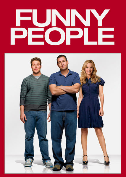 Netflix: Funny People | <strong>Opis Netflix</strong><br> Po usÅ‚yszeniu Å›miertelnej diagnozy zgryÅºliwy gwiazdor filmowy odkrywa naÂ nowo sztukÄ™ stand-upu oraz zalety szczerych iÂ bliskich relacji. | Oglądaj film na Netflix.com
