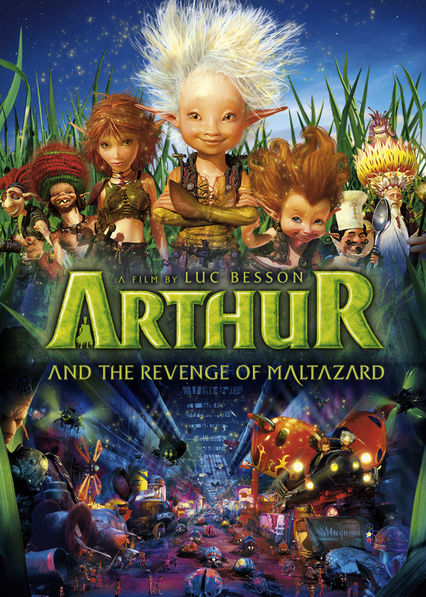 Netflix: Arthur and the Revenge of Maltazard | <strong>Opis Netflix</strong><br> W drugim filmie oÂ Arturze iÂ Minimkach chÅ‚opiec pomaga Selenie dotrzeÄ‡ doÂ miasta bÄ™dÄ…cego pod panowaniem zÅ‚ego Maltazara, ktÃ³rego nikczemne Minimki nÄ™kajÄ… bohaterÃ³w. | Oglądaj film na Netflix.com