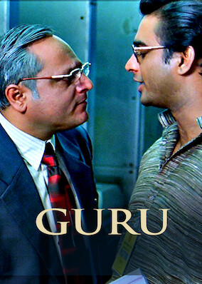 Netflix: Guru | <strong>Opis Netflix</strong><br> In 1950s India, a tenacious small-town man sets out to pursue his capitalist dreams in Mumbai, starting a checkered rise to become a powerful tycoon. | Oglądaj film na Netflix.com