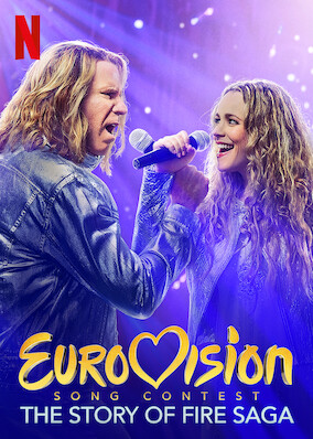 Netflix: Eurovision Song Contest: The Story of Fire Saga | <strong>Opis Netflix</strong><br> Dwójka Å›piewaków z maÅ‚ego miasteczka realizuje marzenie o udziale w wielkim konkursie — ale stawka jest tam bardzo wysoka, rywale wredni, a scena zdradliwa. | Oglądaj film na Netflix.com