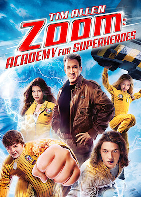 Netflix: Zoom: Academy for Superheroes | <strong>Opis Netflix</strong><br> Emerytowany superbohater musi wrÃ³ciÄ‡ doÂ formy, gdy tajna agencja zleca mu wyszkolenie nowego pokolenia â€“ pÃ³ki co bardzo niesfornych â€“ obroÅ„cÃ³w Å›wiata. | Oglądaj film na Netflix.com