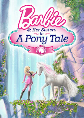 Netflix: Barbie and Her Sisters in a Pony Tale | <strong>Opis Netflix</strong><br> Barbie iÂ jej siostry wyjeÅ¼dÅ¼ajÄ… naÂ wakacje wÂ piÄ™kne Alpy Szwajcarskie, gdzie spÄ™dzajÄ… peÅ‚ne przygÃ³d lato naÂ obozie jeÅºdzieckim. | Oglądaj film na Netflix.com