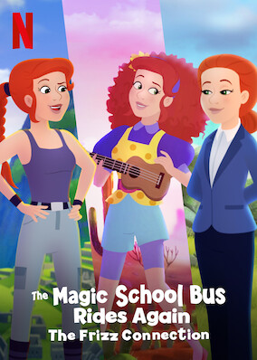 Netflix: The Magic School Bus Rides Again The Frizz Connection | <strong>Opis Netflix</strong><br> W wyniku uderzenia pioruna magiczny autobus dzieli siÄ™ naÂ trzy czÄ™Å›ci, ktÃ³re trafiajÄ… wÂ rÃ³Å¼ne zakÄ…tki ziemi. W kaÅ¼dym zÂ nich znajduje siÄ™ inna wersja Pani Loczek! | Oglądaj film na Netflix.com