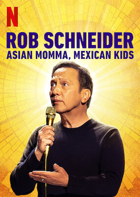 Netflix: Rob Schneider: Asian Momma, Mexican Kids | <strong>Opis Netflix</strong><br> Rob Schneider, dawna gwiazda programu â€žSaturday Night Liveâ€, wraca naÂ scenÄ™, aby opowiedzieÄ‡ oÂ Å¼yciu, miÅ‚oÅ›ci iÂ snach, wÂ ktÃ³rych gÅ‚Ã³wnÄ… rolÄ™ grajÄ… dinozaury. | Oglądaj film na Netflix.com