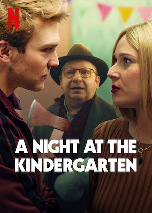 Netflix: A Night at the Kindergarten | <strong>Opis Netflix</strong><br> MÅ‚ody mÄ™Å¼czyzna sabotuje prÃ³bÄ™ jaseÅ‚ek, aby uniemoÅ¼liwiÄ‡ grupie ekscentrycznych rodzicÃ³w iÂ nauczycieli wyrzucenie zÂ przedszkola syna swojej dziewczyny. | Oglądaj film na Netflix.com