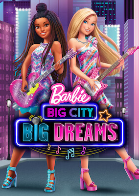 Netflix: Barbie Big City Big Dreams | <strong>Opis Netflix</strong><br> Na letnim obozie aktorskim wÂ Nowym Jorku Barbie zÂ Malibu spotyka Barbie zÂ Brooklynu. Szybko zostajÄ… przyjaciÃ³Å‚kami. | Oglądaj film na Netflix.com